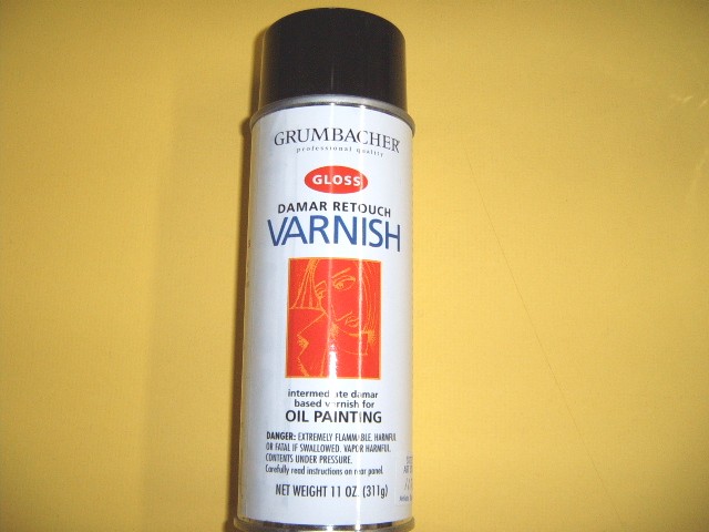 Damar Retouch Spray Varnish